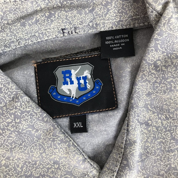 RU Western Cowboy Pearl Snap Shirt - Picture 10 of 16